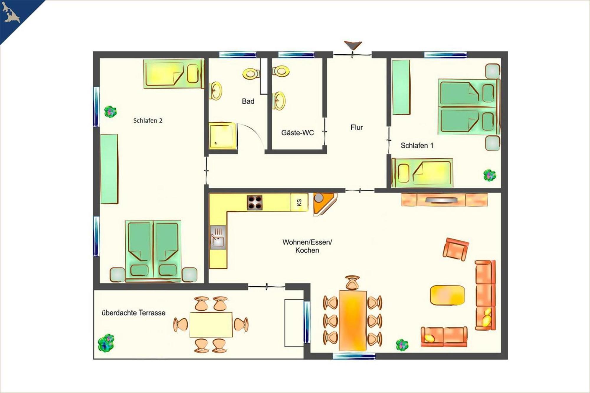 Ferienhaus Zirchow 1 Eksteriør bilde